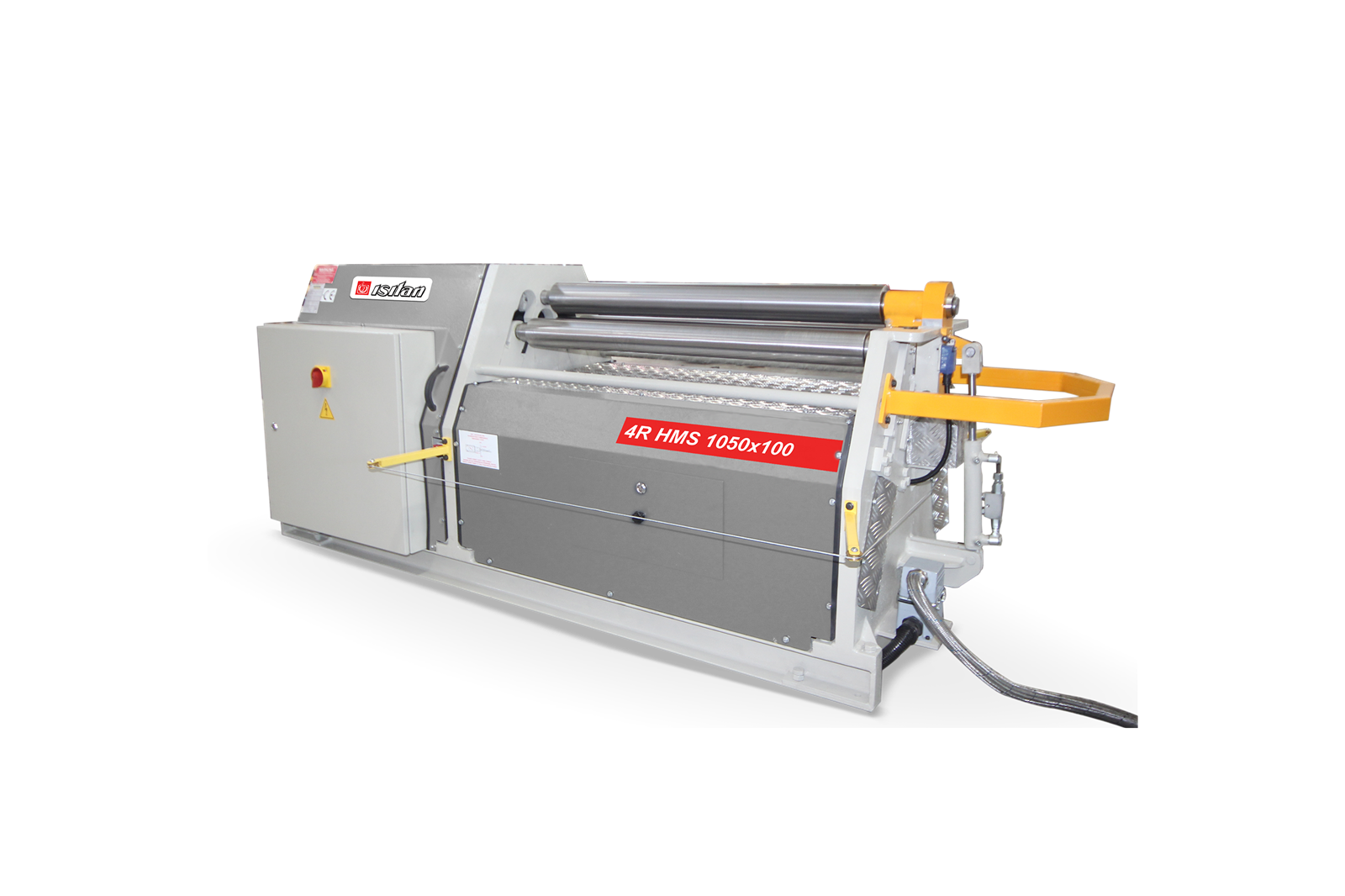 Isitan 4R HMS 1050x130 Hydraulic 4 Roll Plate Rolling Machines