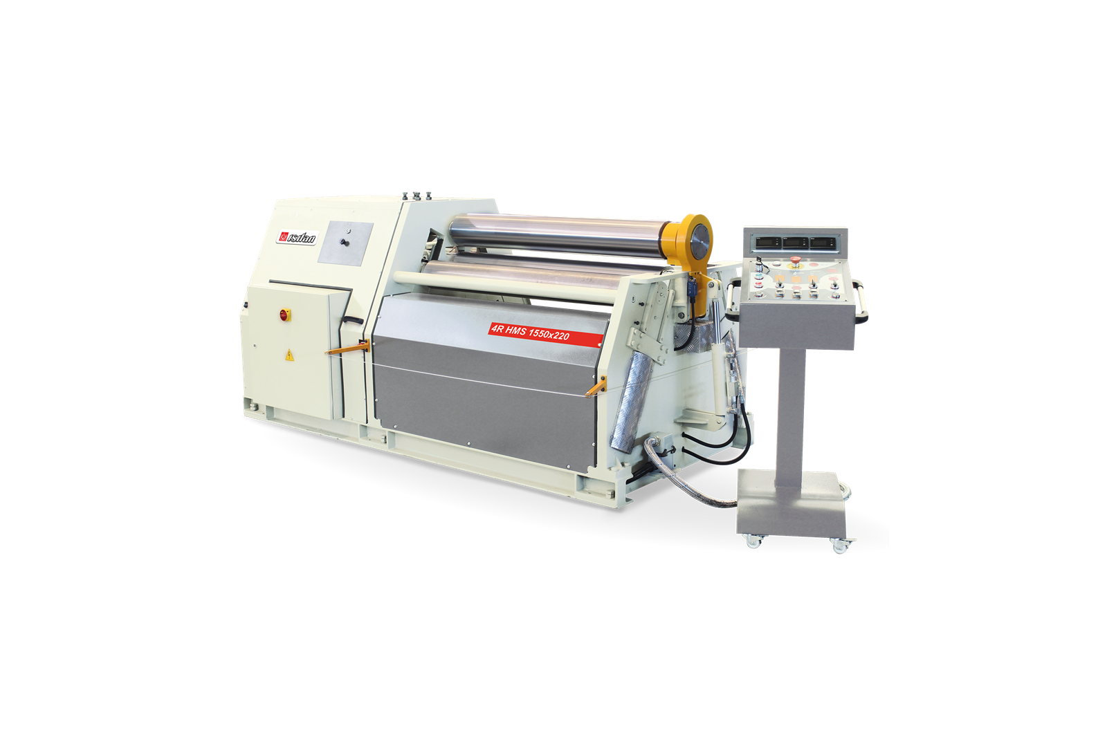 Isıtan 4R HMS 650x80 Hydraulıc 4 Roll Plate Rollıng Machınes