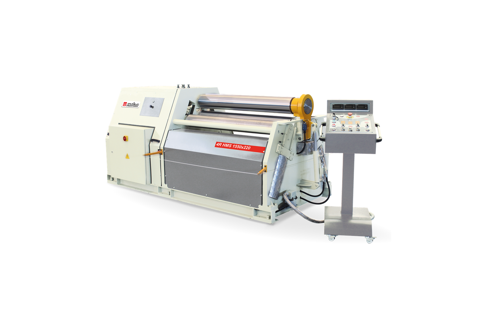 Isitan 4R HMS 1550x200 Hydraulic 4 Roll Plate Rolling Machines