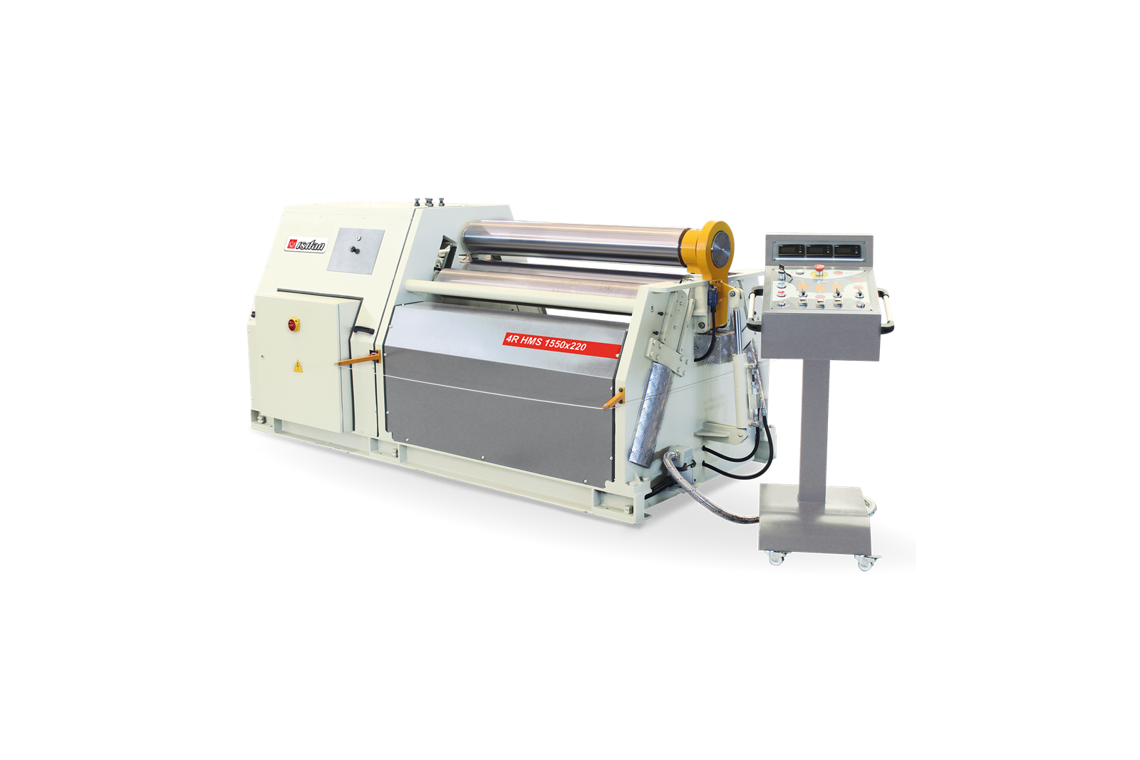 Isitan 4R HMS 1550x150 Hydraulic 4 Roll Plate Rolling Machines