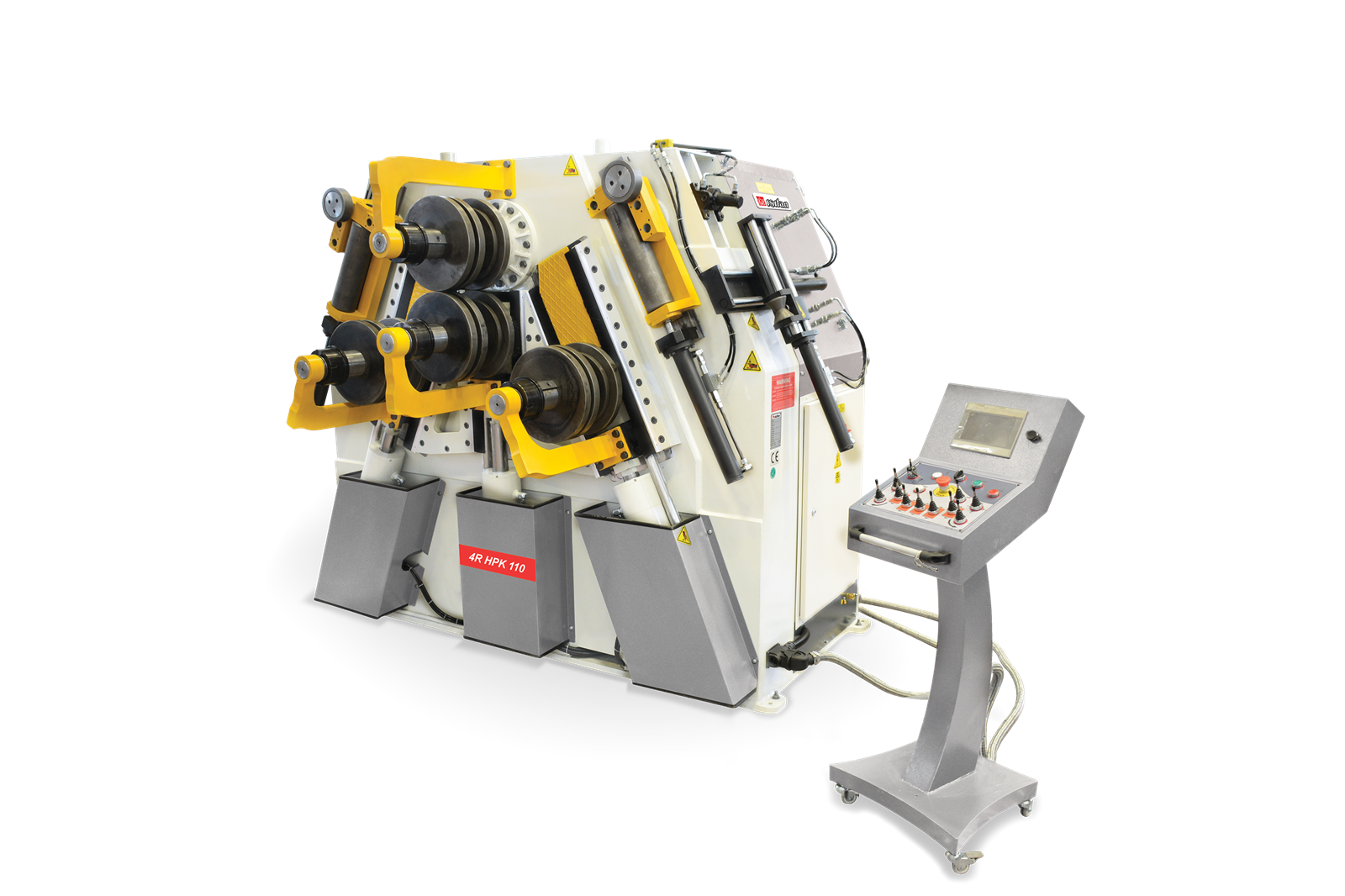 Isitan 4R HPK 110 Hydraulic 4 Roll Profile And Pipe Bending Machine