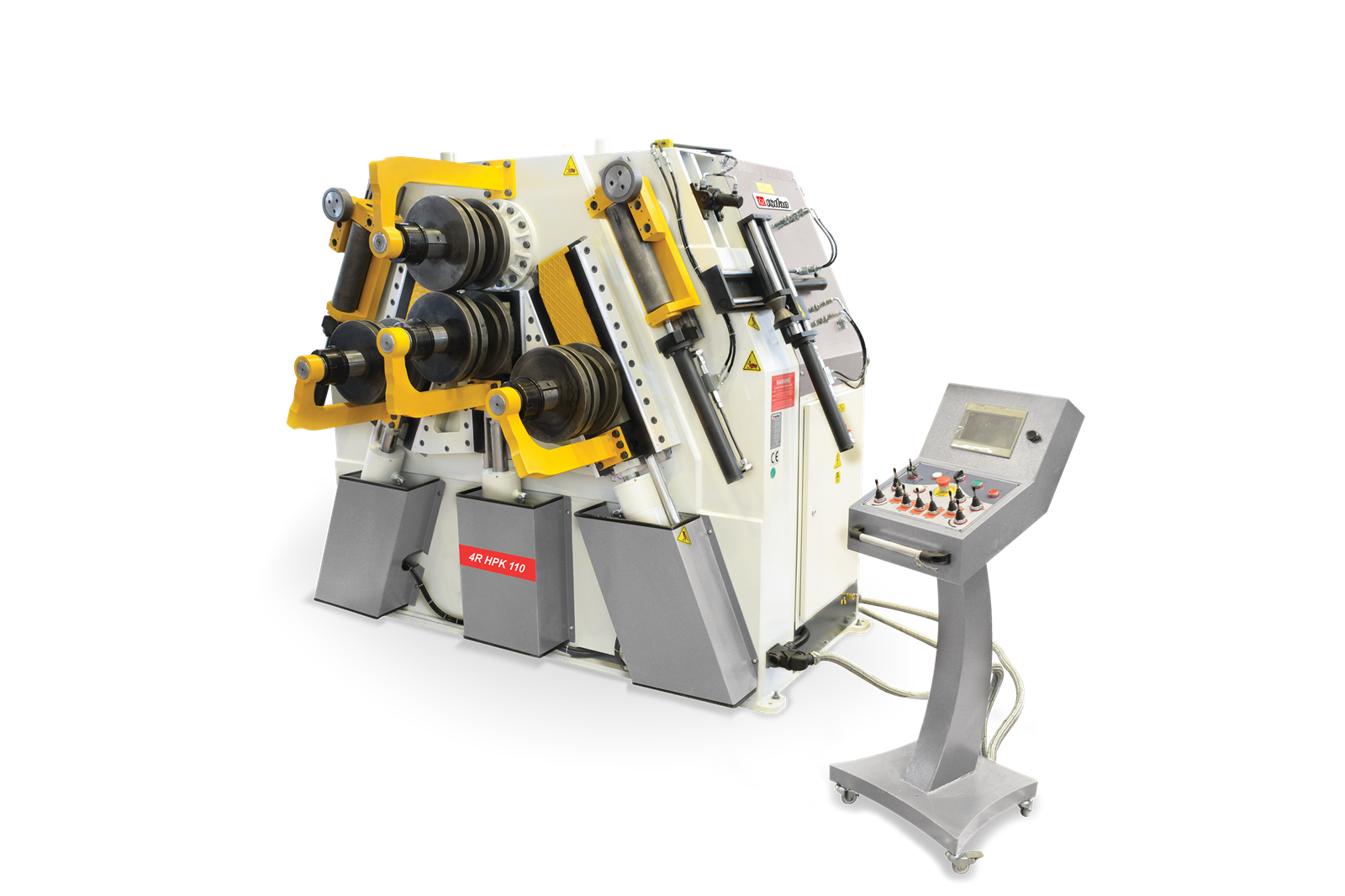 Isitan 4R HPK 70 Hydraulic 4 Roll Profile And Pipe Bending Machine