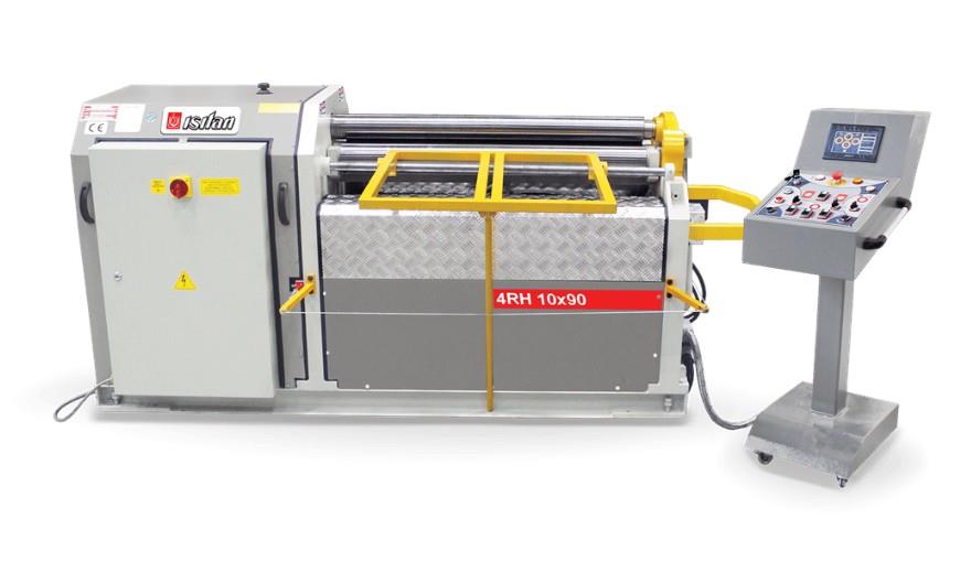 Isitan 4RH 10-90 Hydraulic 4 Roll Plate Rolling Machines