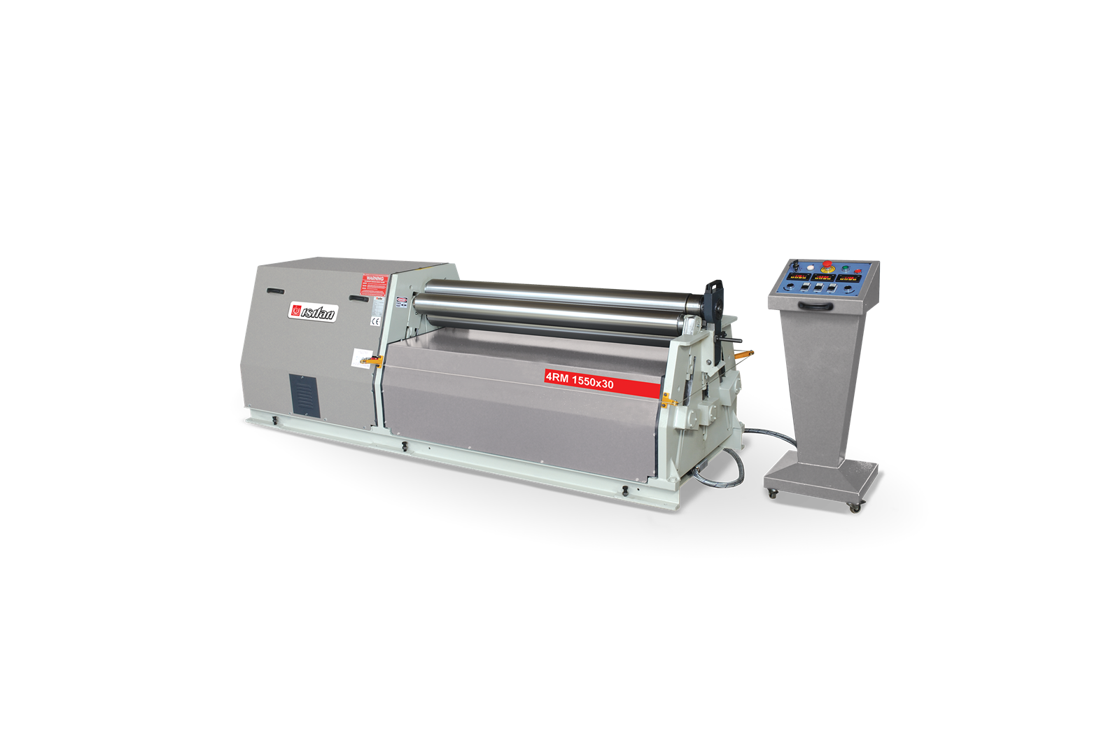 Isitan 4RM 20-130 Motorized 4 Roll Plate Rolling Machines