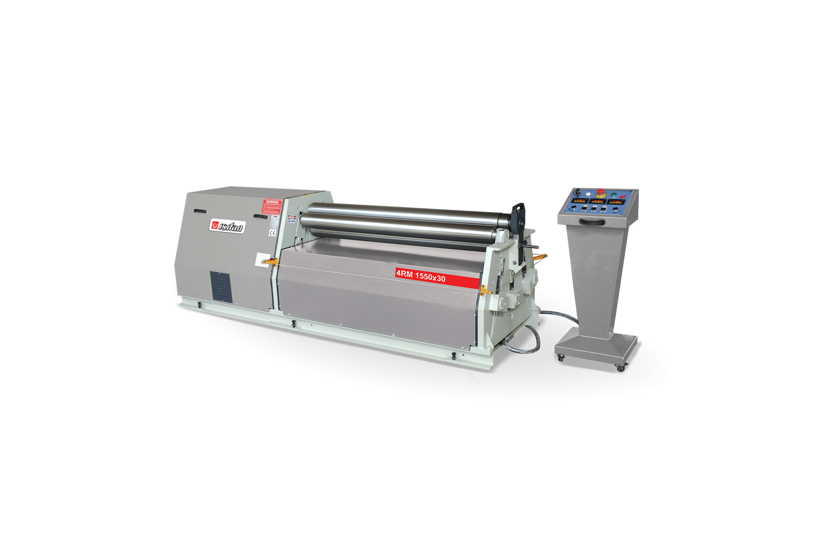Isitan 4RM 12-130 Motorized 4 Roll Plate Rolling Machines