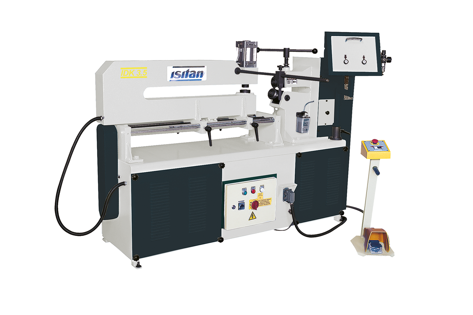 Isitan IDK-3,5 Pneumatic Circular Cutting Flanging Machines
