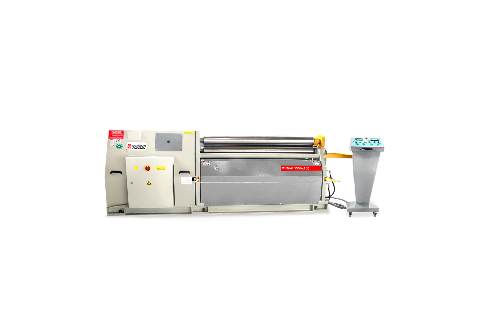 Isitan MRM-H 1550x250 Hydraulic 3 Roll Plate Rolling Machines