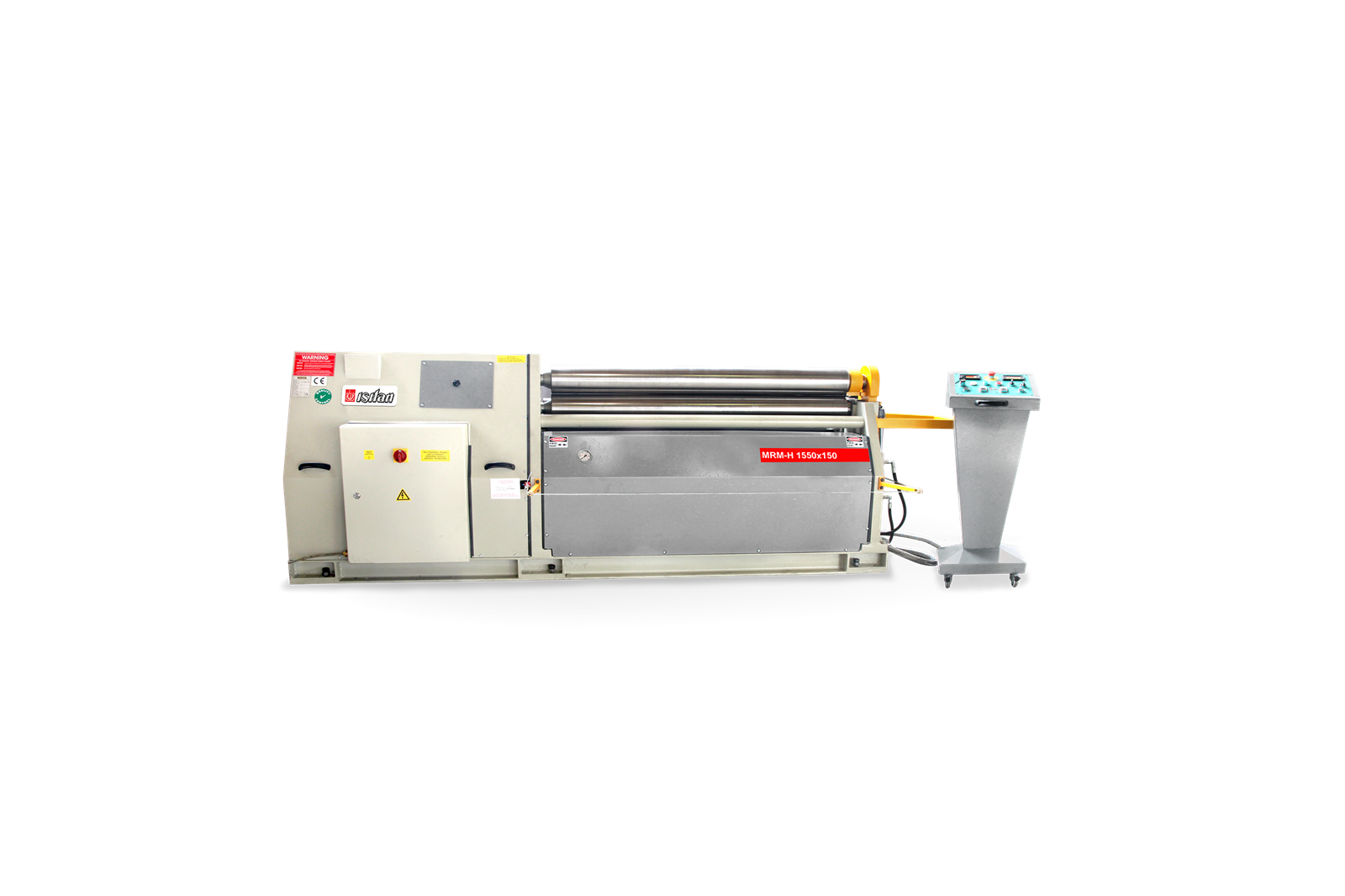 Isitan MRM-H 1270x130 Hydraulic 3 Roll Plate Rolling Machines