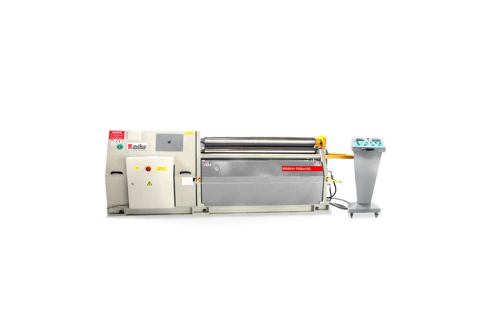 Isitan MRM-H 1550x130 Hydraulic 3 Roll Plate Rolling Machines