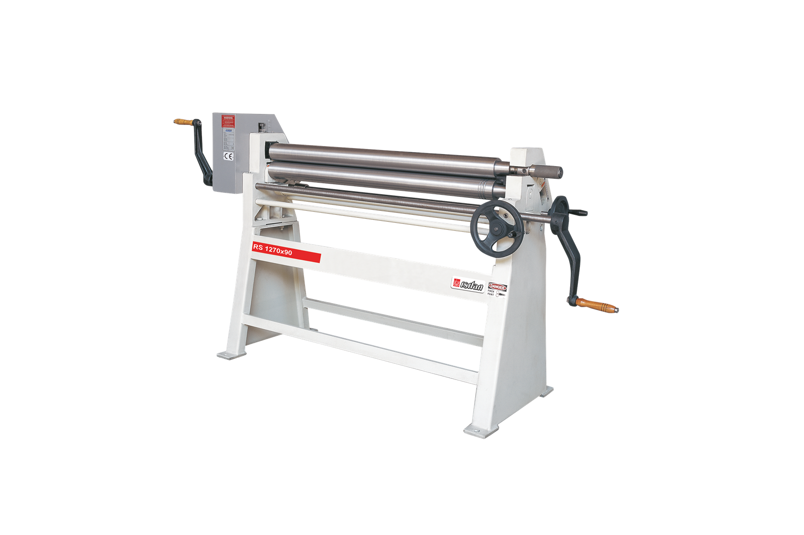 Isitan RS 1270 x 90 Manual 3Rolls Plate Bending Machine