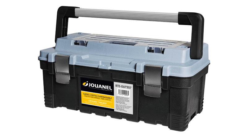 Jouanel BTE-OUT557 Lockable Bi-Material Toolbox 557 x 283 x 245 mm