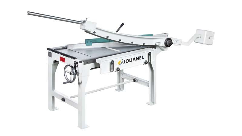 Jouanel CL1020-15C Lever Operated Shear 1m x 1.5 mm With Side And Square Gauge