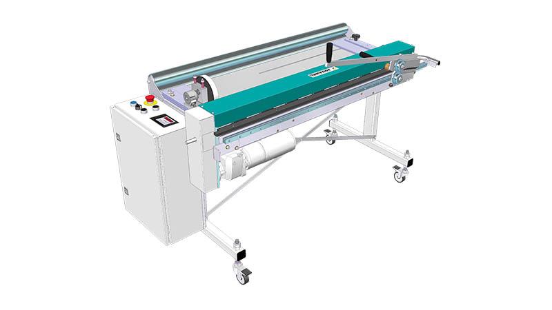 Jouanel CLD-AE Cutting Unit 1.25M x 0.7 mm Electric Uncoiling Manual Cutting