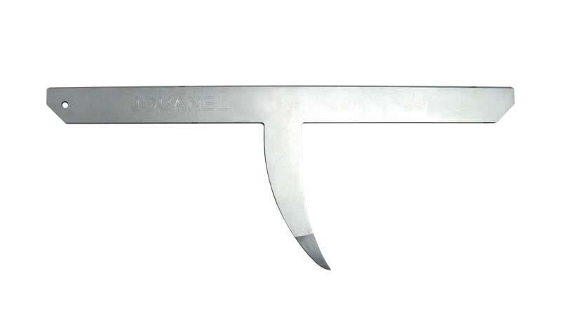 Jouanel ENCG500 Slater's Anvil - Forged Steel - Left 500 mm