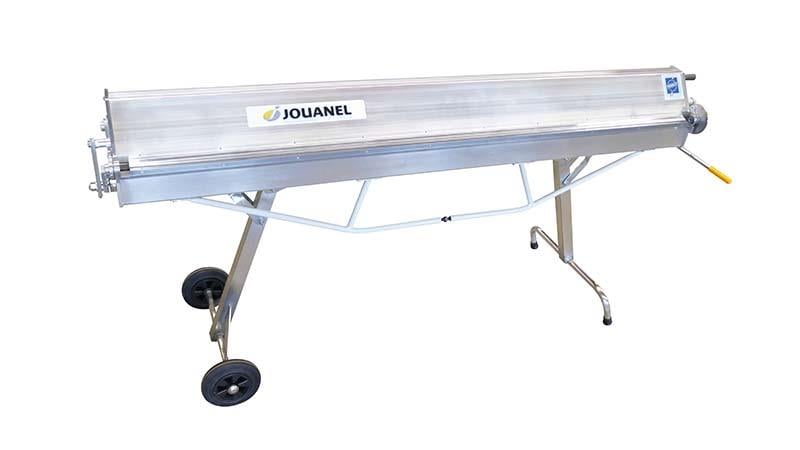 Jouanel PCA2040 Manual Folding Machine in Aluminum 2m 0.8-mm Zinc-Alu And 0.63-mm Steel Capacity
