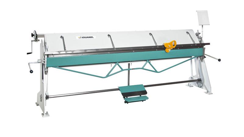 Jouanel PVX2040 Workshop Folding Machine 2.04 m - Equipped With a 15 mm Apron Tool - Steel 1.2 mm