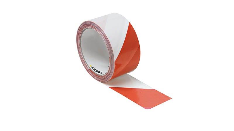 Jouanel RS-100 Red And White Warning Tape - 50mm x 100mm