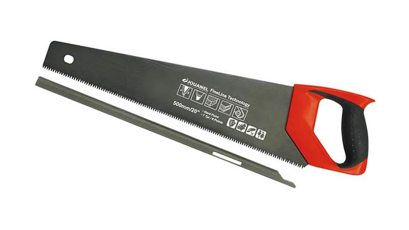 Jouanel SCDC500HP Carpenter's Handsaw - 500mm - Isoceles 7 TPI Teeth