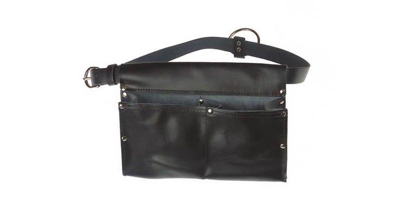 Jouanel TABCF Leather Pouch - 2 Pockets - 1 Ring