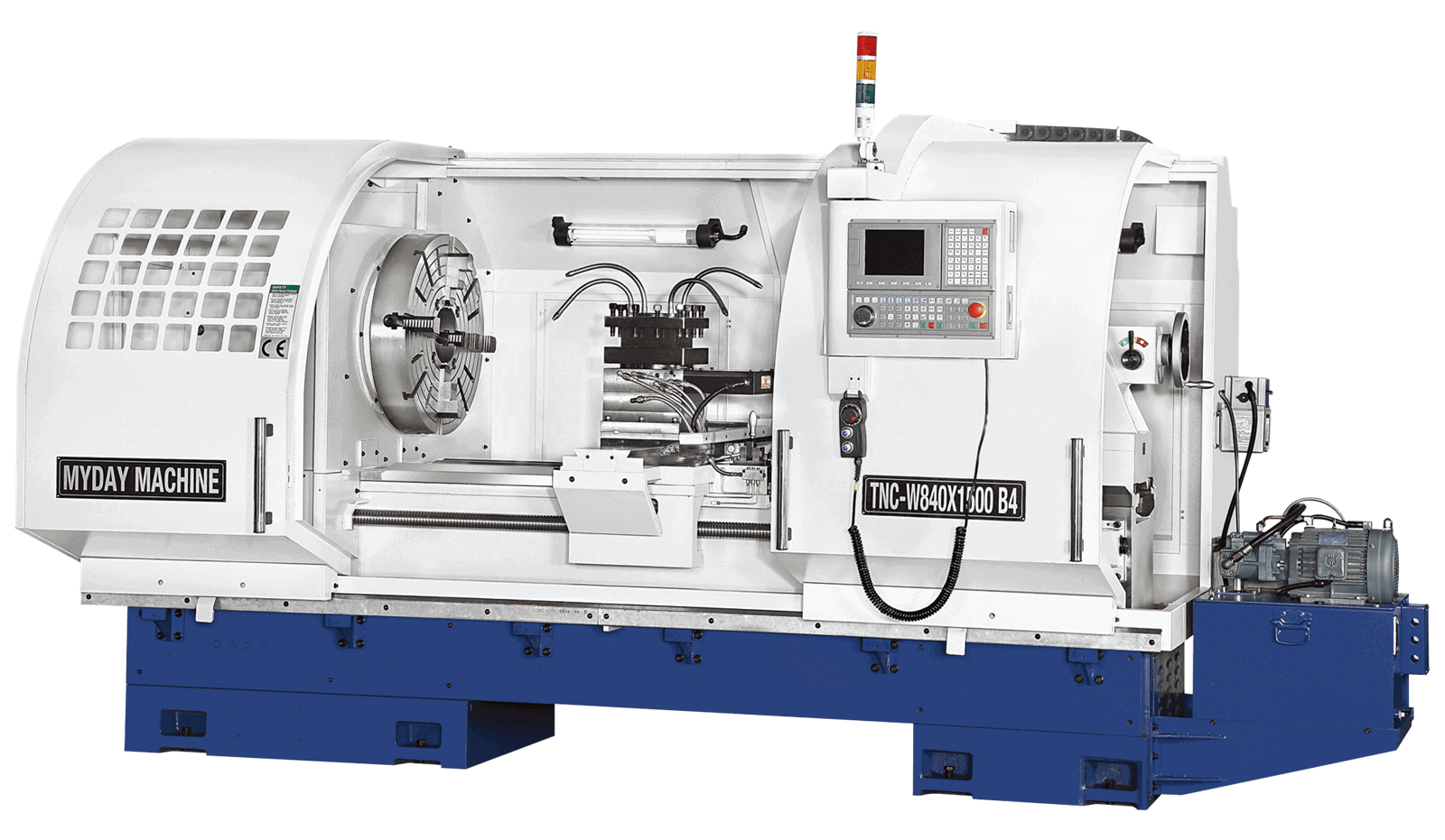 Myday SPB770 CNC Heavy Duty Precision Lathe(18” Bed)