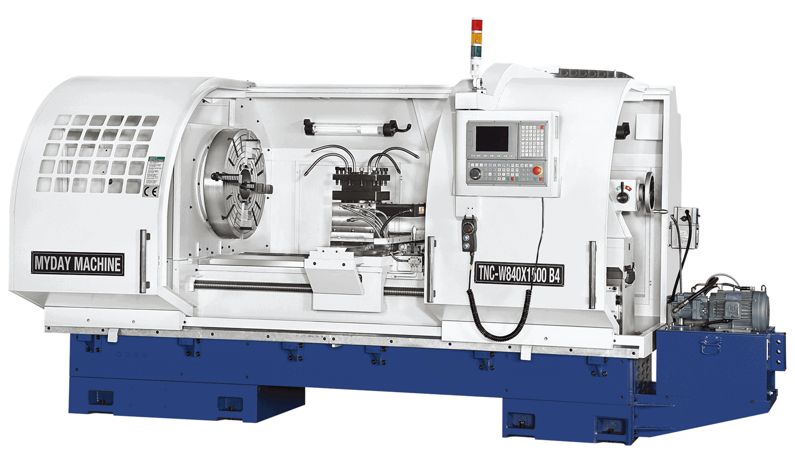 Myday SPB840 CNC Heavy Duty Precision Lathe(18” Bed)