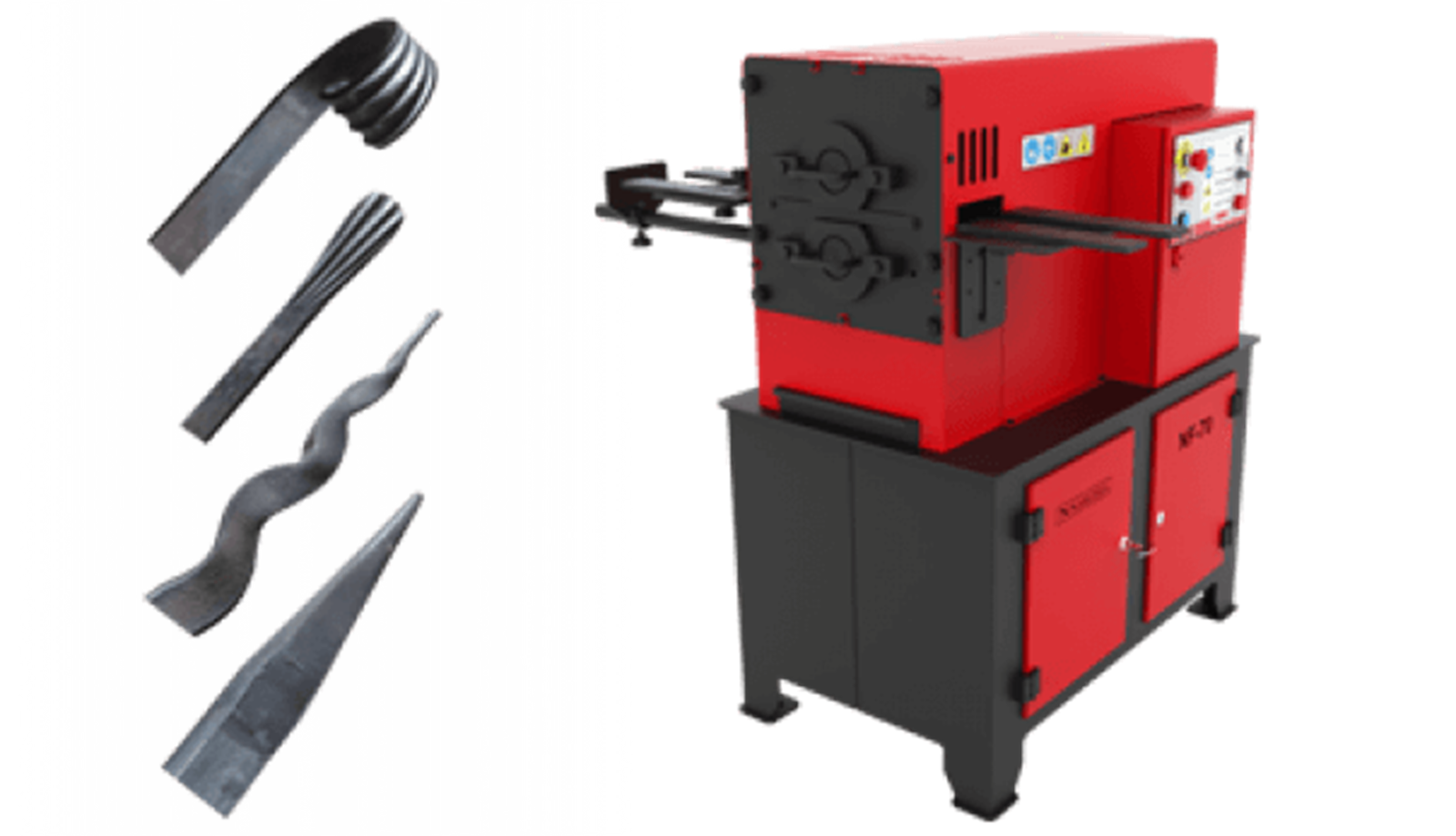 Nargesa End Hot Wrought Iron Machine NF70