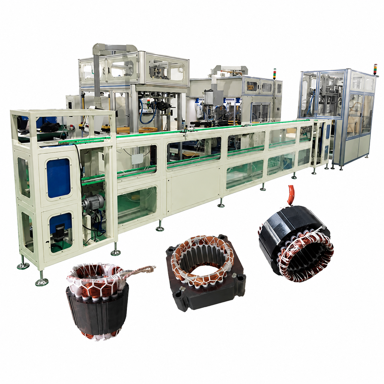 Nide ND-DZX2 Automatic Stator Production Line for BLDC, Pump, and Induction Motors