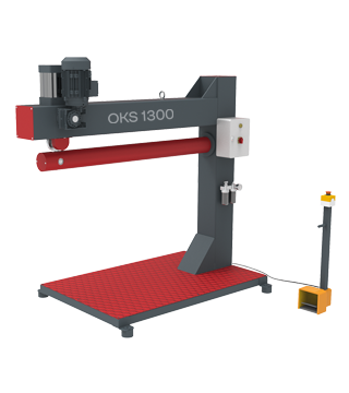 Ostas OKS 1300 Pneumatic Lock Seamer Machine