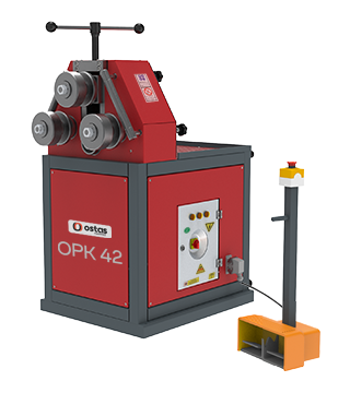 Ostas OPK-42 3 Rolls Motorized Profile Bending Machine