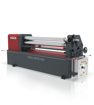 Ostas ORM 1070x130 Asymmetrical Buarya 3 Rolls Plate Bending Machine