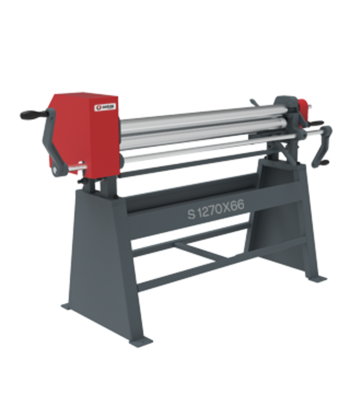 Ostas S 1270x66 Asymmetrical 3 Rolls Plate Bending Machine