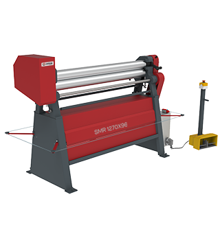 Ostas SMR 1270x96 Asymmetrical 3 Rolls Plate Bending Machine