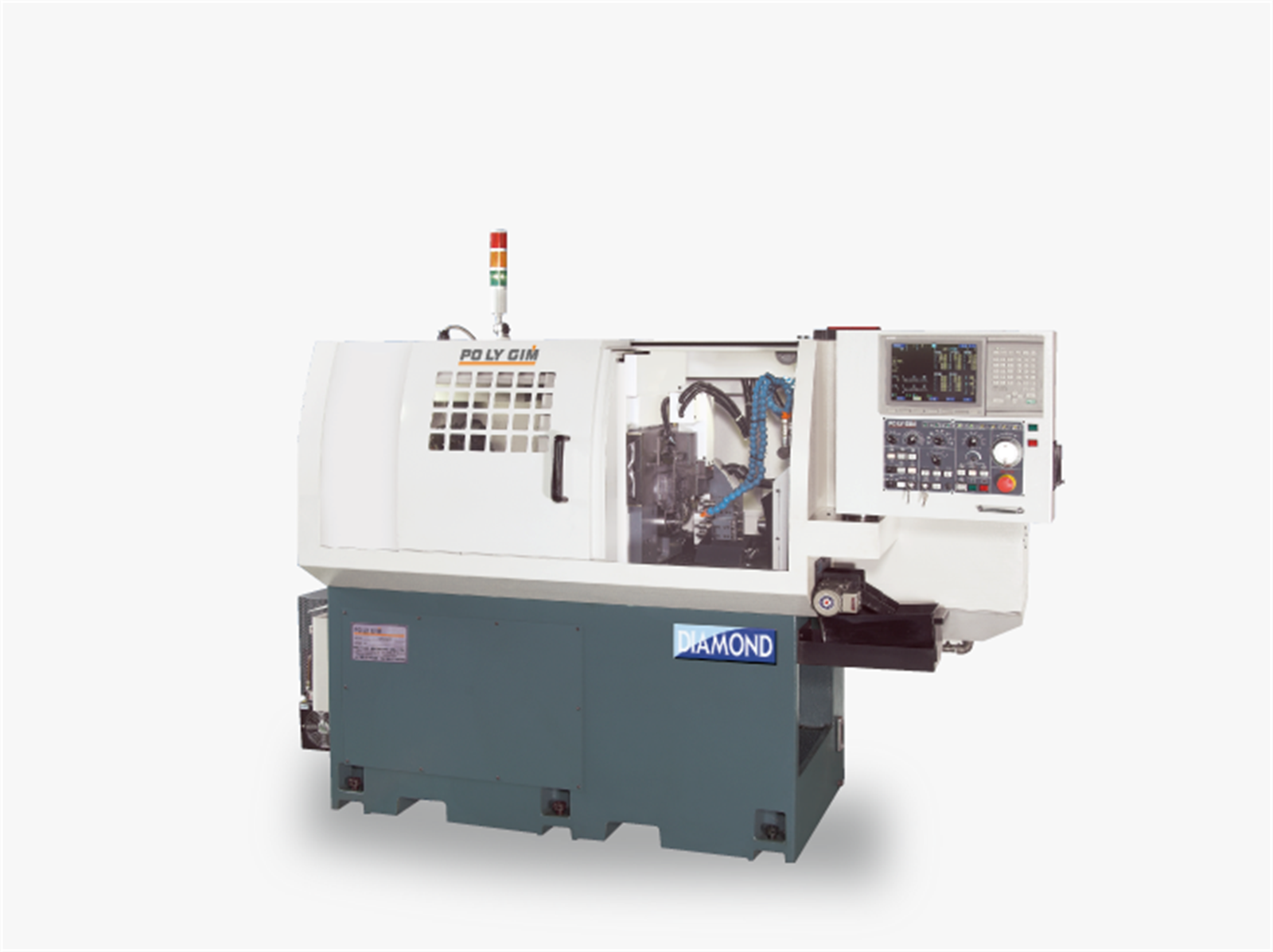 Polygim DIAMOND 32B Swiss Type CNC Lathe