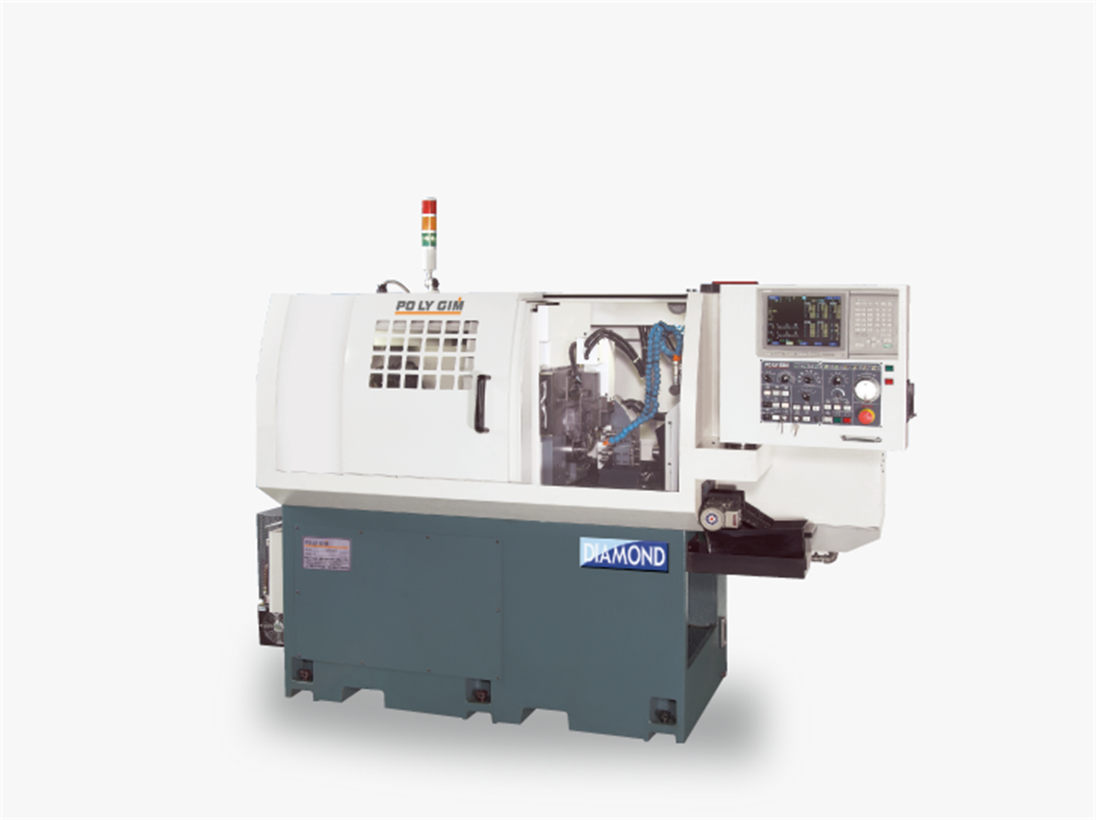 Polygim DIAMOND 32CSB Swiss Type CNC Lathe