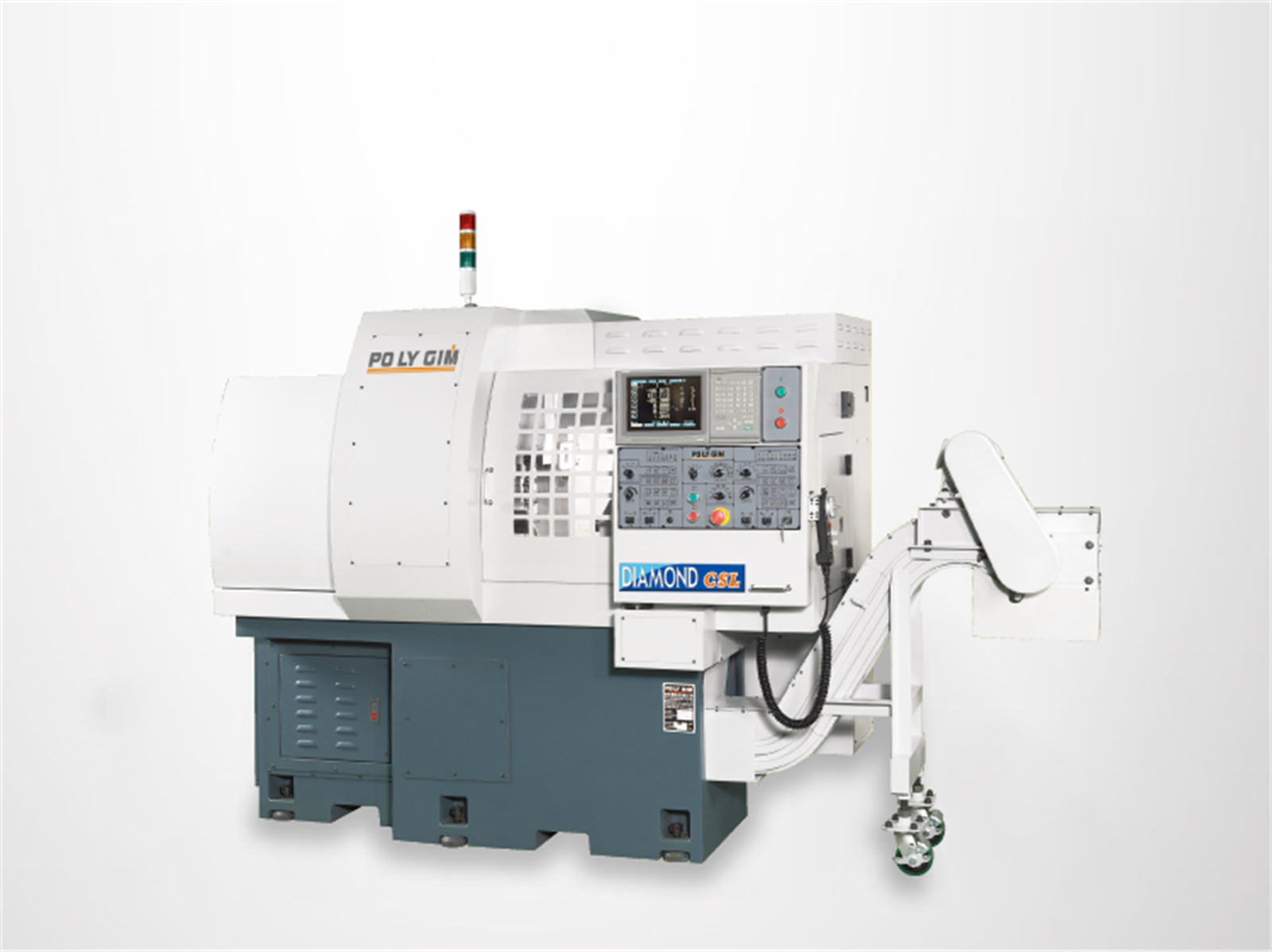 Polygim DIAMOND CSL 12-2Y Swiss Type CNC Lathe