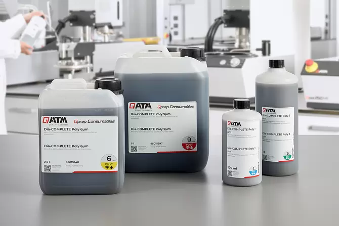 Qatm All-In-One Diamond Suspension Metallographic Polishing