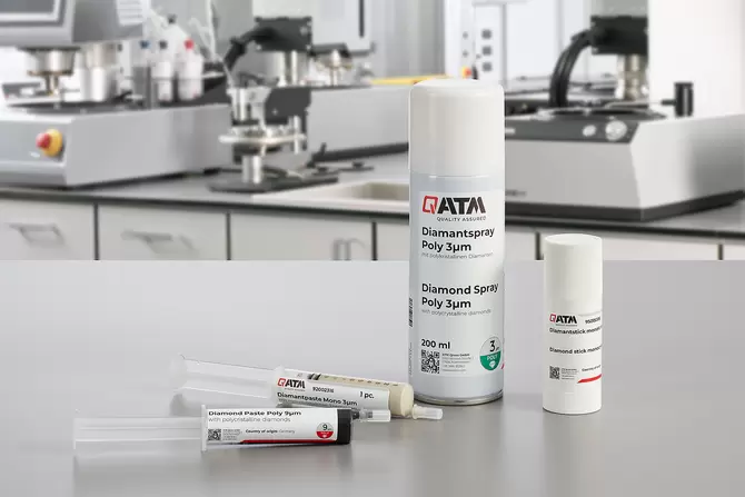 Qatm Diamond Spray And Paste Metallographic Polishing