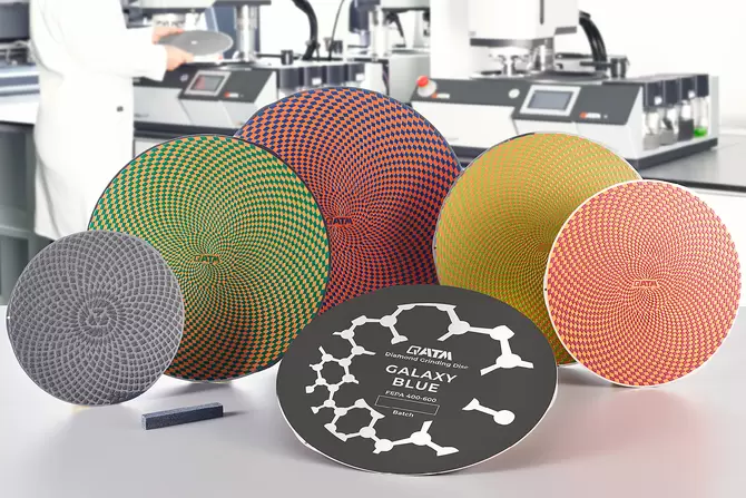 Qatm GALAXY Diamond Grinding Disc Metallographic Grinding