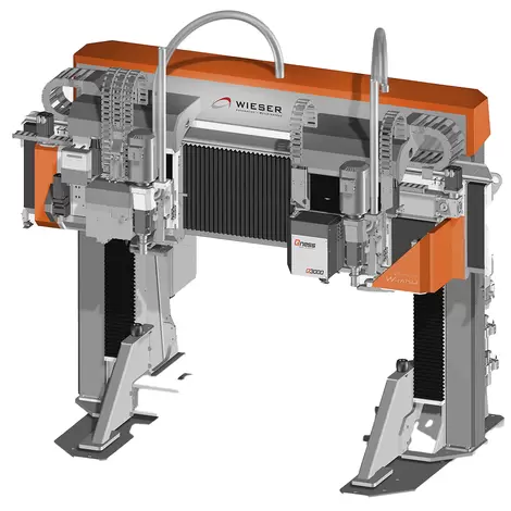 Qatm Hardness Testing Portalfor Ring Testing With Automatic Delivery