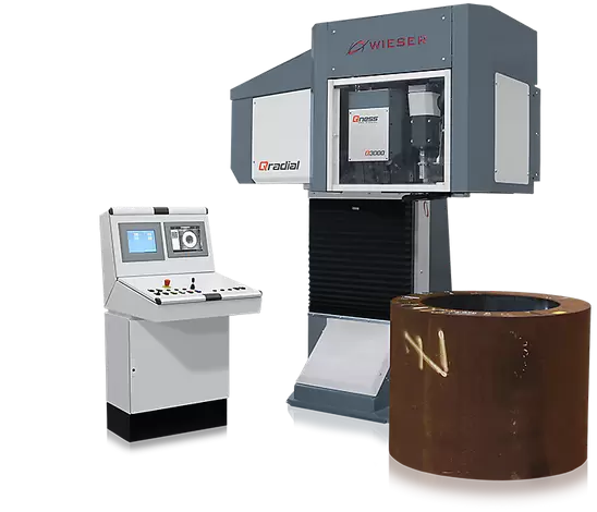 Qatm HBW 5-750 HRC Fully Automatic Hardness Testing Plant With Test Point Preparation