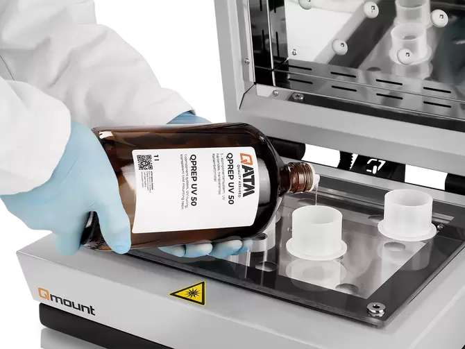 Qatm UV Mounting Consumables Metallographic Mounting