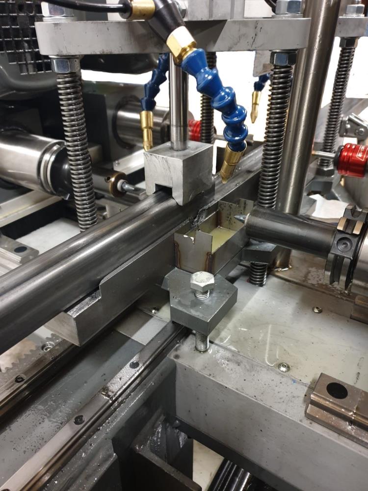 Ripron SN With Stacker School Furniture Production Machine