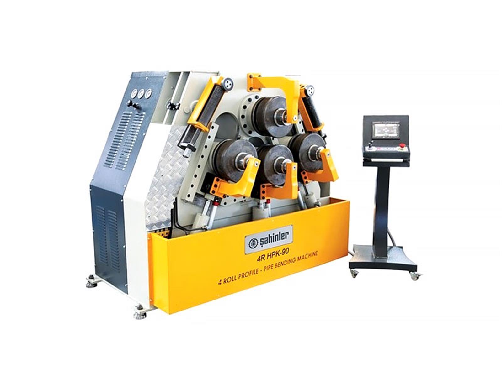 Sahinler 4R HPK 90 4 Rolls Hydraulic Section and Pipe Bending Machines