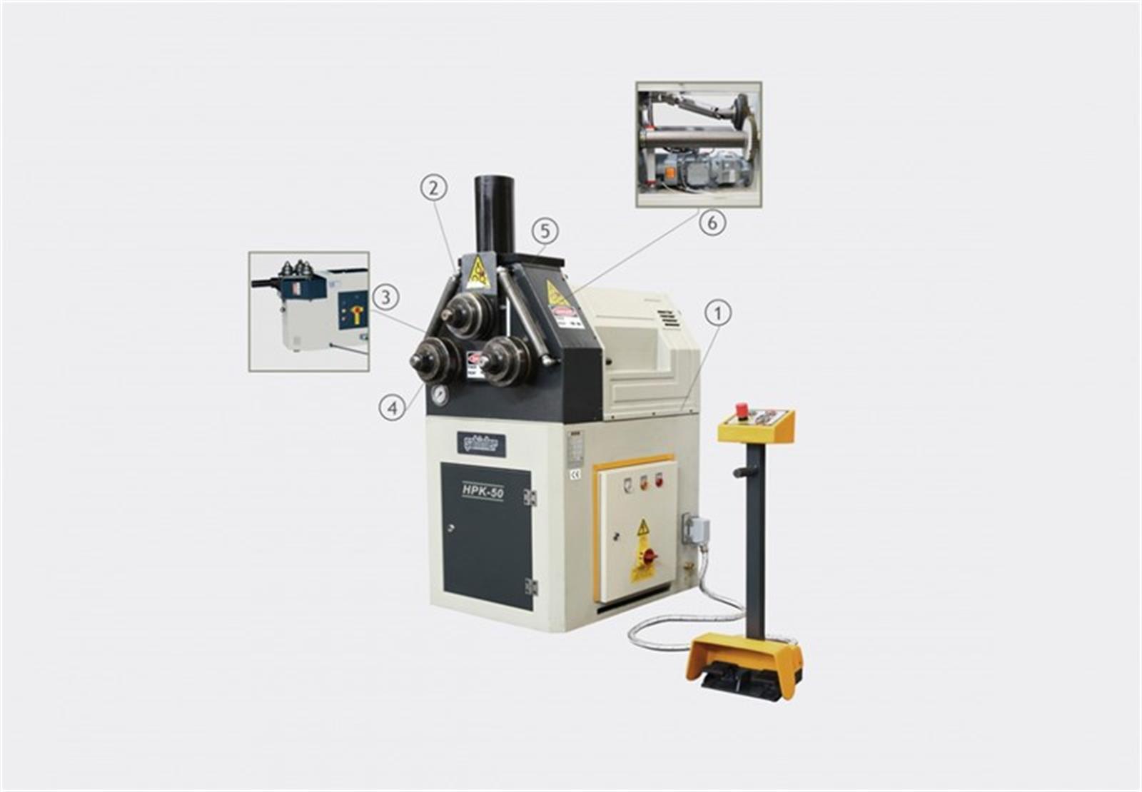 Şahinler HPK 50 Hydraulic Profile Bending Machine