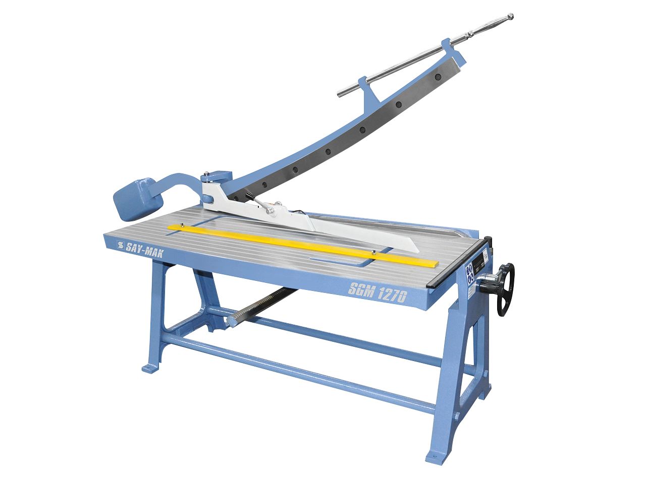 Say-Mak SGM-D 1270x2mm Hand-Lever Guillotine Shear