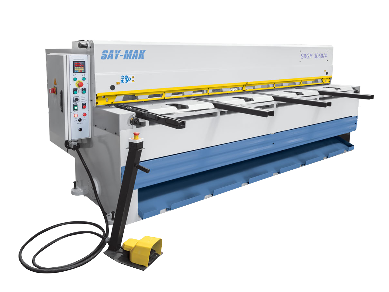 Say-Mak SRGM-FR 1360x6mm Direct-Gear Motorised Guillotine