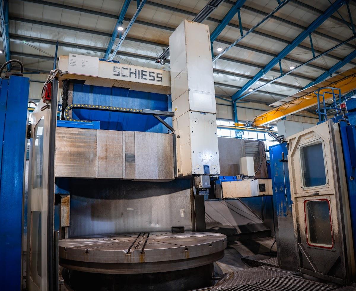 Schiess 3 Dke 280 Vertical Lathe - Year 2008