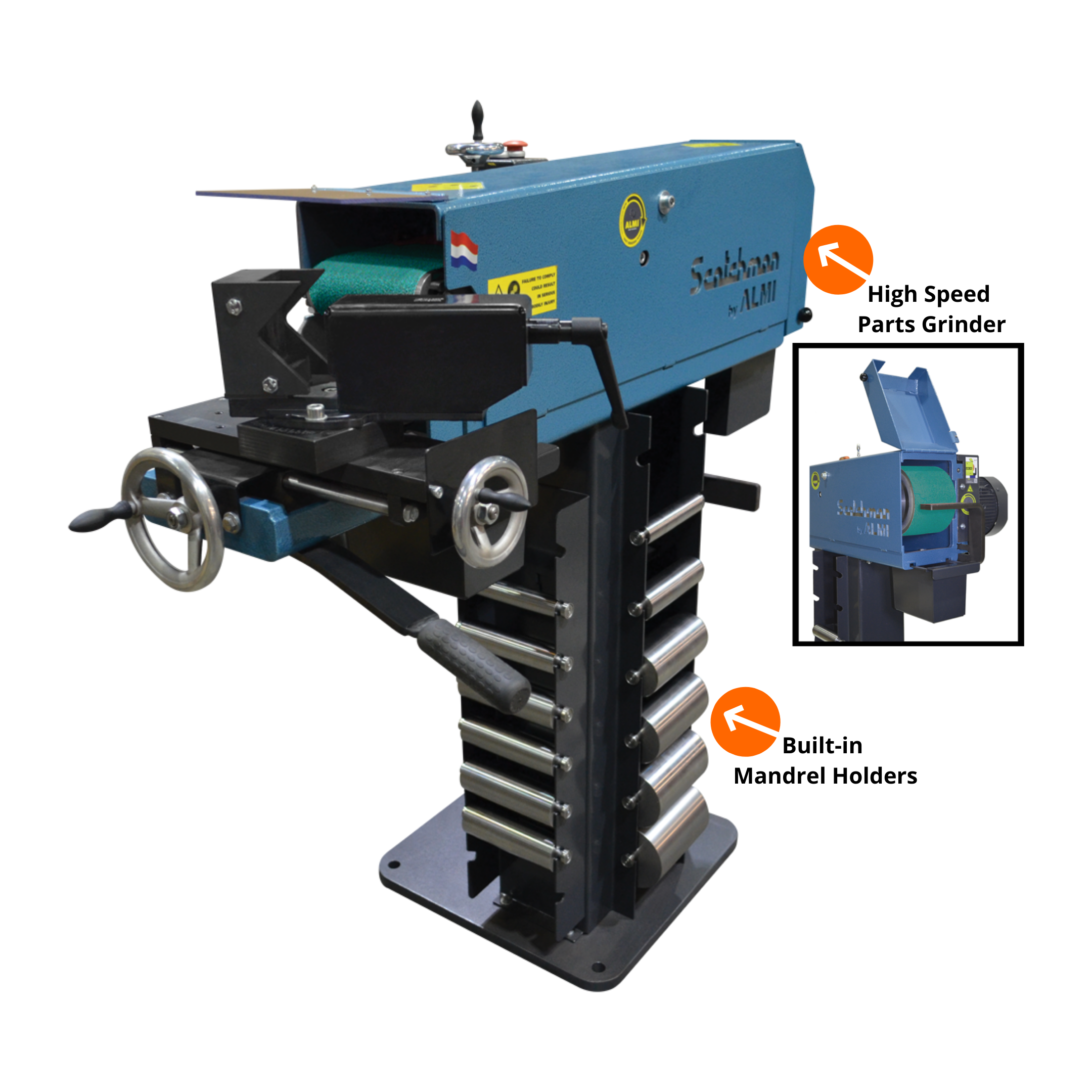 Scotchman AL150-HS Abrasive Grinder/Notcher