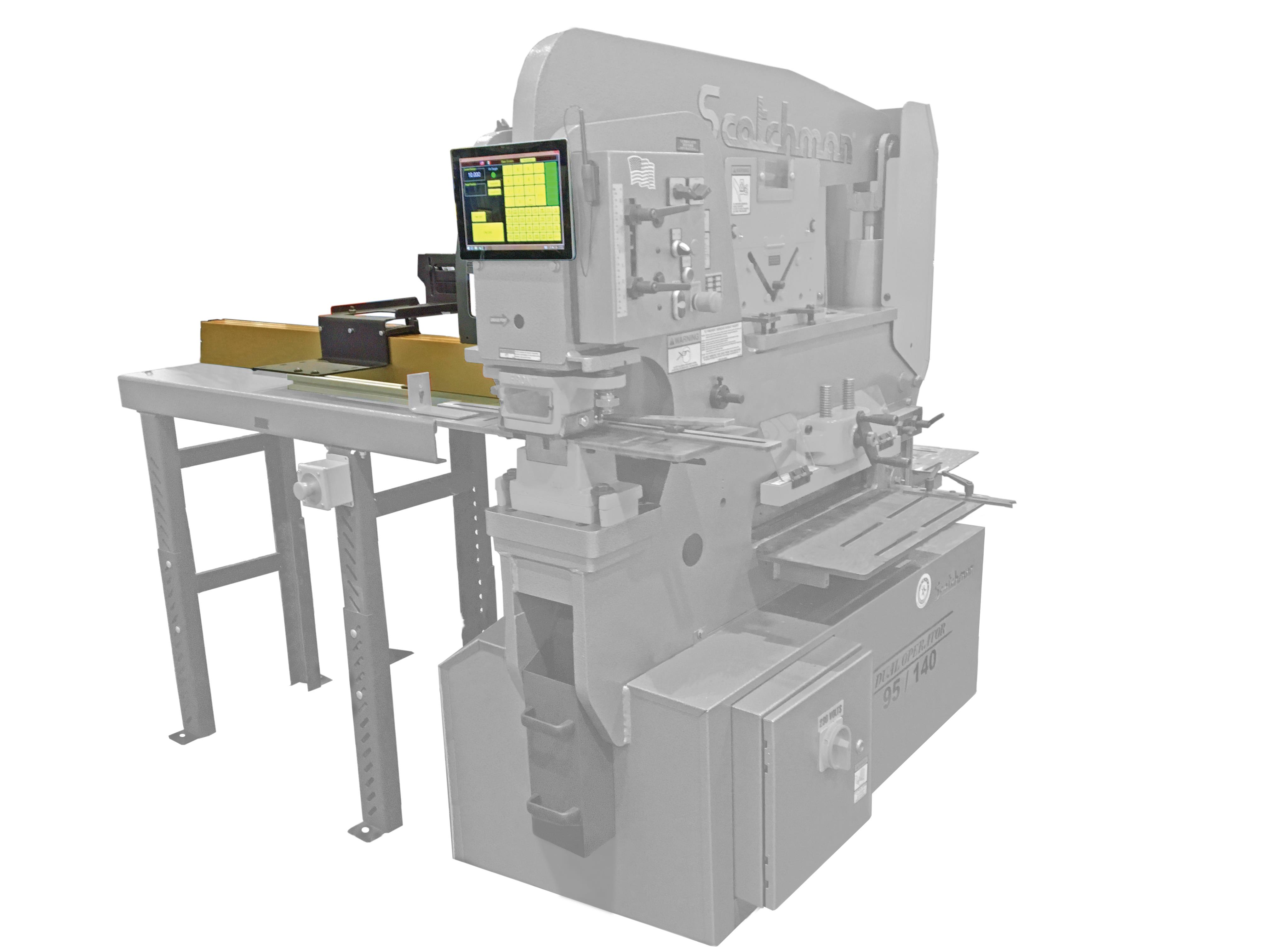Scotchman Stop/Pusher System Programmable Length Stop or Material Pusher