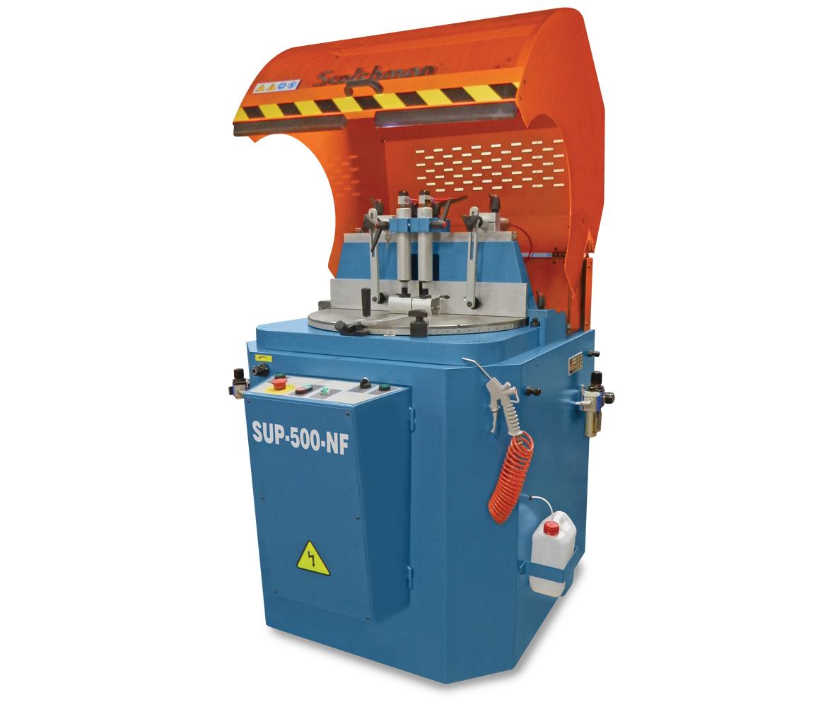 Scotchman SUP-500 Mitering Upcut Saw for Cutting Non-Ferrous Materials